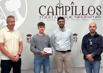 Campillos reconoce el título europeo de karting de Jeremy Reuvers