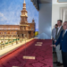 La Plaza de España de Sevilla toma forma de chocolate en Estepa