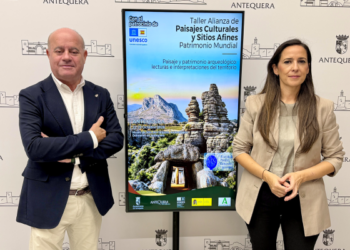 Antequera reúne a paisajes culturales de la Unesco en el décimo aniversario de los Dólmenes