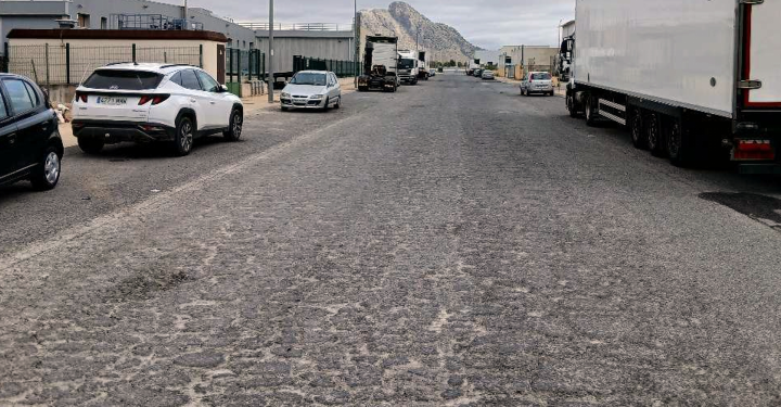 El Parque Empresarial de Antequera tendrá obras de asfaltado en cinco calles