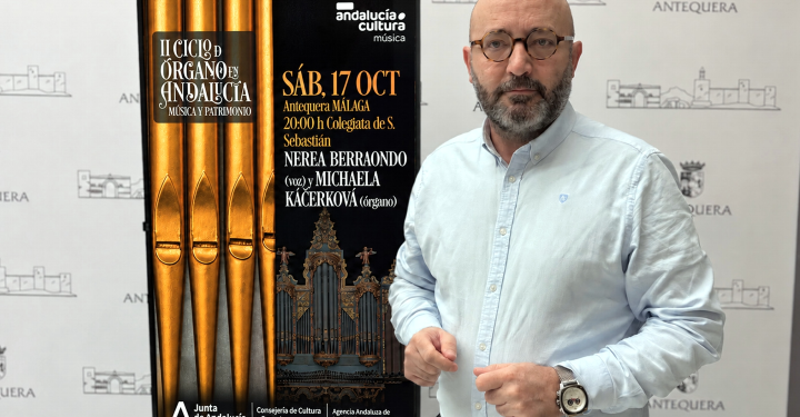 La soprano Nerea Berraondo y la organista Michaela Káčerková actúan en Antequera