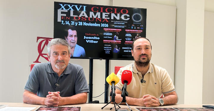 Osuna dedica su XXVI Ciclo Flamenco a Juanito Villar