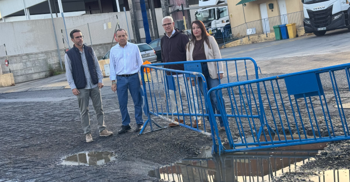 El PSOE reclama actuaciones urgentes en las calles del Parque Empresarial de Antequera